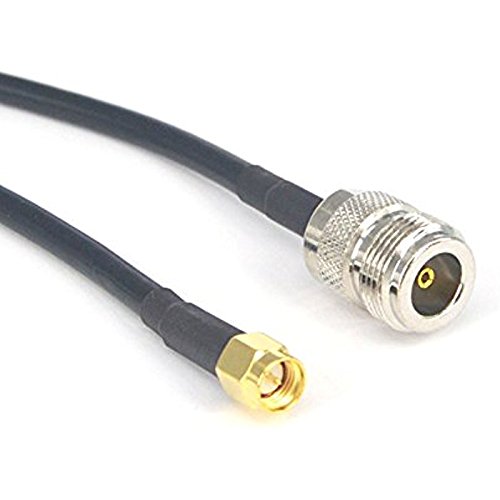 Coaxial Cable SMA Male to N Female Pigtail Extension Adapter Coax RG58 1.6 Feet Ships from USA