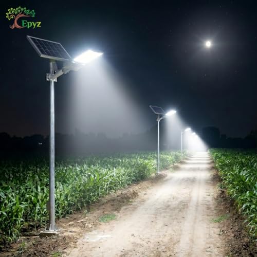 Image of Epyz 300W Semi-Integrated Solar Street Light, Cold White