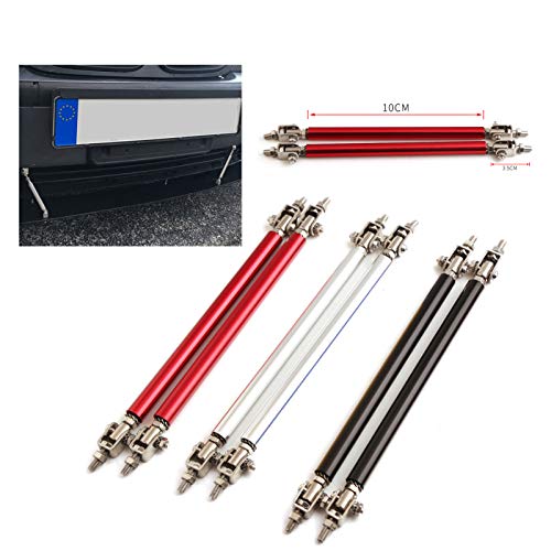 Btuty 2 PCS 100-200mm Pára-choque dianteiro ajustável Bordo Divisor Barra de Suporte Barra de Suport