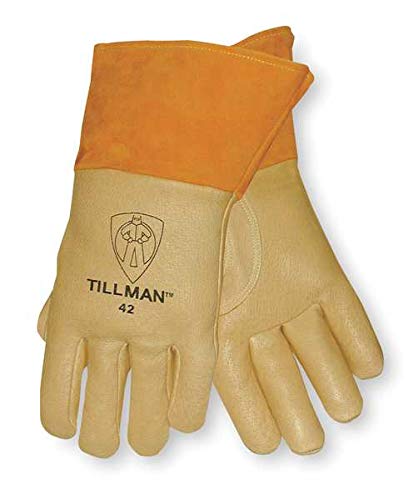 Welding Gloves, MIG, L, Reinforced, PR