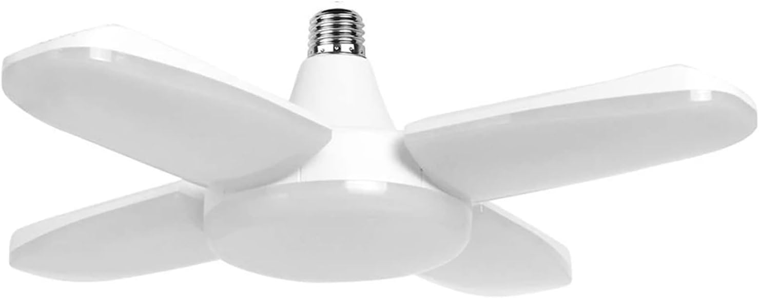 Ampoule LED E27 60W à pales pliables et orientables pour éclairage industriel