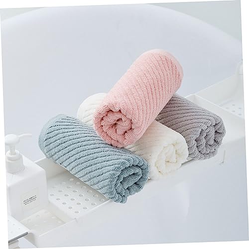 Toallas faciales de algodón suave: pack de 4 toallas de hogar para la cara 6