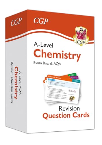 New A-Level Chemistry AQA Revision Question Cards: ideal for catch-up and the 2022 and 2023 exams (CGP A-Level Chemistry)
