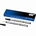 Montblanc 124502 LeGrand - Refill (F) per penne roller, Blu (Royal Blue), Dimensione: F = fine, Set da 2