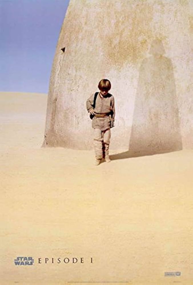 STAR WARS EPISODE I ポスター VERSION A USA版 Star Wars: Episode 1-The Phantom Menace Poster Movie (27 x