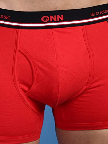 Image of ONN UK Classic Men's Combed Cotton Long Trunk with Feather Touch Ultra Soft Waistband (Pack of 1)
