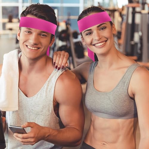 Image of ONUPGO 18Pcs Head Ties for Men Women, Adjustable Headbands Sports Sweatband Ninja Ties Head Band, Sweat Wicking Workout Headband for Sports, Running, Tennis, Yoga, Soccer, Karate