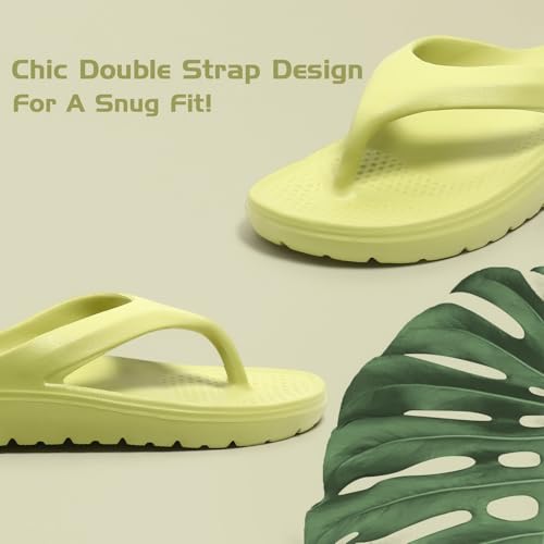 Image of DOCTOR HEALTH SUPER SOFT Women's Lightweight EVA Flip Flops | Soft Cushioned Anti-Slip Thong Slippers | Comfortable Open Toe Casual Sandals for Indoor Outdoor Everyday Wear