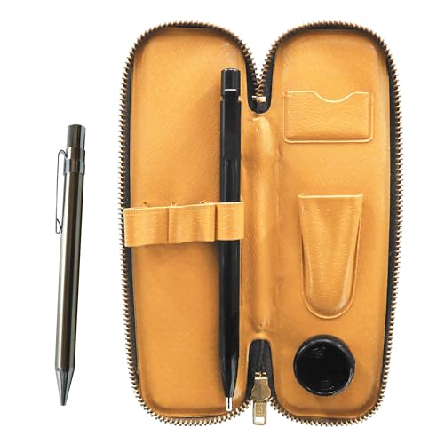 Amazon.co.jp: チャック式コンパクトペンケース 極細ノック式消しゴム