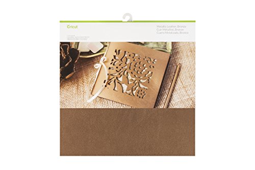 Cricut Leather Metallic, Bronze 12X12