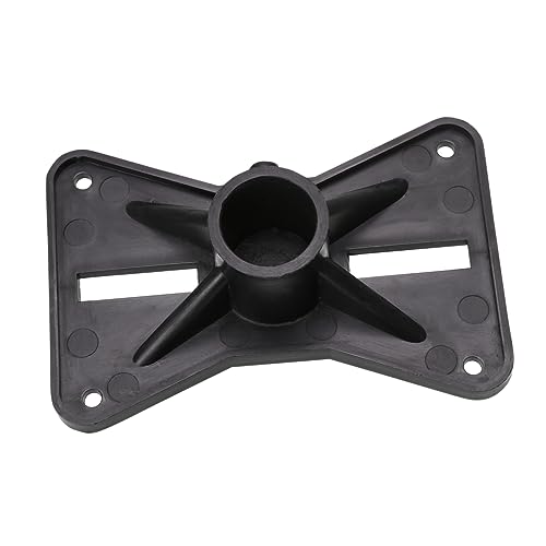 LALAFINA Plastic Speaker Bracket Base Support Holder Durable Speaker Stand for Easy Installation and Professional Use Black