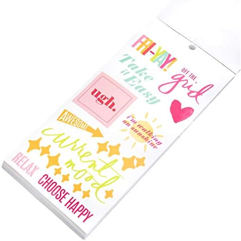 Heidi Swapp 314558 Color Fresh-Sticker Book (916 Pieces), 916/Pkg Cover