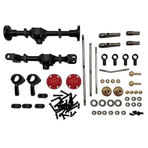 Kariwell RC Cars Metal Parts Set for WPL B14 B-14K B24 B-24K C14 C-14K C24 C-24K RC Car Upgraded Metal Parts Kit