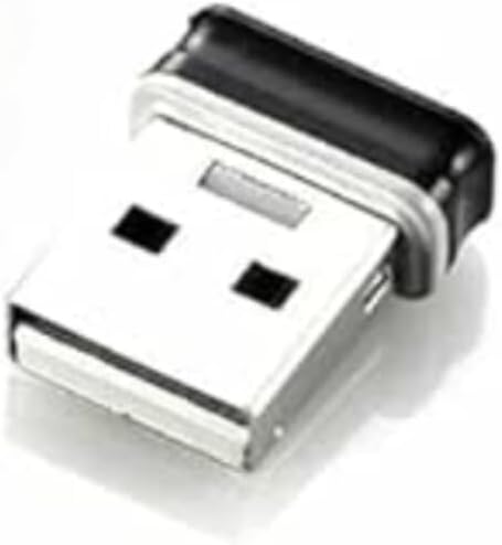 Mini USB 2.0 Flash Drive Memory Stick Fold Storage USB (Black) (8 GB)