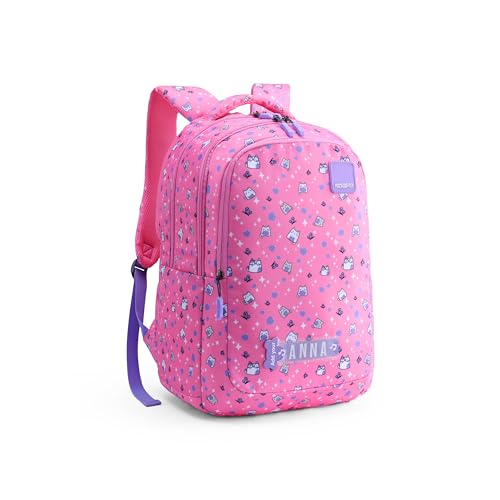 Image of American Tourister Ollie 4.0 Xl 01 G.C.Blu, Extra Large School Backpack, Age 8-12 Years, 3 Compartments,3D Glasses Inside - Atplayunique 32.5 Ltrs Capacity - Girls