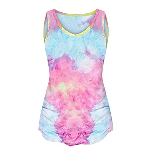 AMhomely Women Shirts and Blouse Sale Clearance,Fashion Ladies Summer Tie-Dye Sleeveless V-Neck T-Shirt Casual Tanks Tops Shirts Elegant Tunic Shirts Tops Office UK Size Shipping 7 Days steampunk buy now online AMhomely Women Shirts and Blouse Sale Clearance,Fashion Ladies Summer Tie-Dye Sleeveless V-Neck T-Shirt Casual Tanks Tops Shirts Elegant Tunic Shirts Tops Office UK Size Shipping 7 Days steampunk buy now online