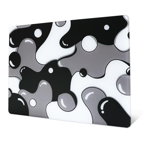 Glass Mousepad, XL Gaming Mouse Pad with Speed & Precision Micro Etched...