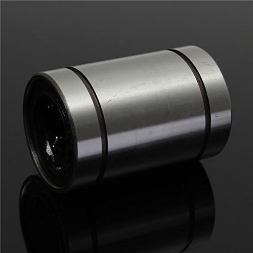 BephaMart LM25UU 25mm Carbon Steel Linear Bushing CNC Bearing Linear Motion Ball Bearing