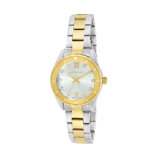 Giordano Womens Classic White Dial Two Tone Gold/Silver Metal Strap Watch, 2931-44 (B07GWHT6W7) Amazon Price History, Amazon Price Tracker