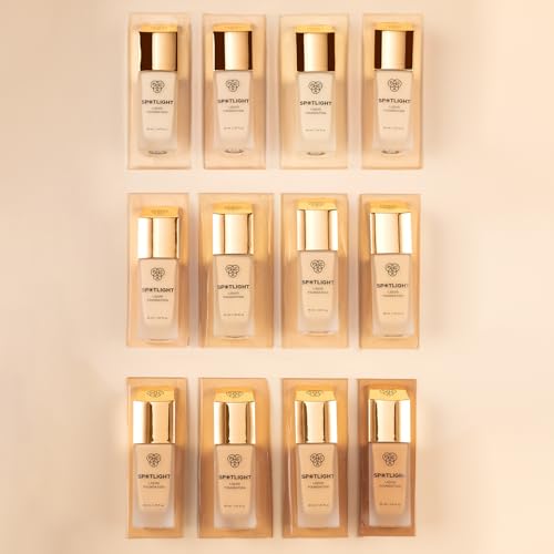 Image of PAC Spotlight Liquid Foundation 01 Coconut Cloud | Full Coverage Longlasting Waterproof Formula