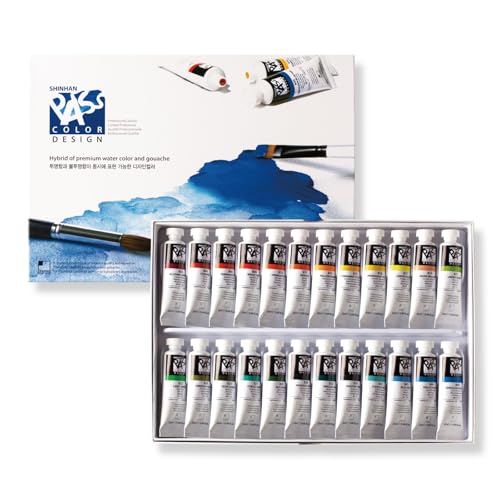ShinHan Pass Design Color Hybrid of Watercolors and Gouache 20ml