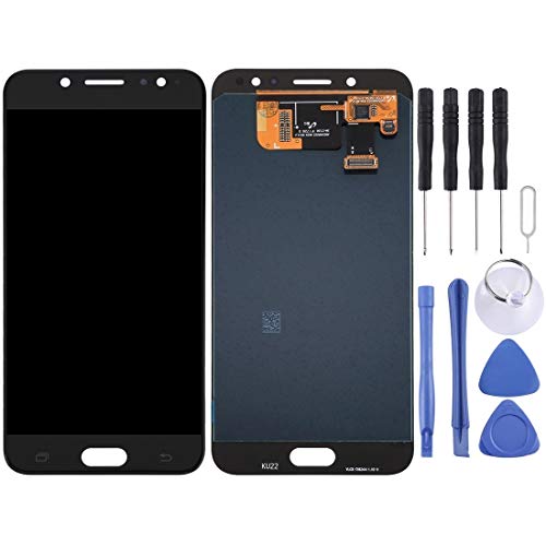 Écran LCD pour Galaxy C8 C710F/DS noir bloc tactile de rechange