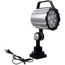 LED Machine Light,7W 120 Volt Adjustable Short Arm LED Work Light for Drilling,Lathe, CNC Milling Machine 7Wwith US Plug