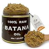 RA COSMETICS 100% Natural Unrefined Batana Hair Oil for Healthy Hair, 16 oz | Dr Sebi Batana Oil Hair Moisturizer for Damaged Hair Repair| Strengthening and Nourishing Hair Conditioner