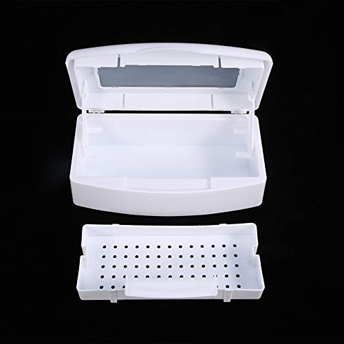 UV-Desinfektion Box - UV-Sterilisator-Kasten, Plastik Nagel-Werkzeuge Desinfektion Container Sterilisation Box Maniküre Werkzeuge for Salon – Bild 8