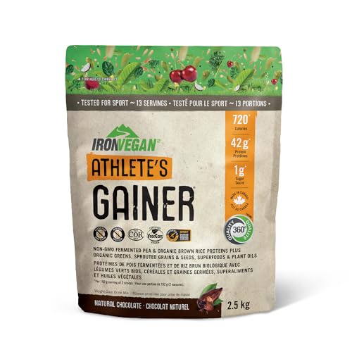Ironvegan Gainer Chocolate Protein