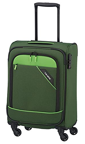 Travelite DERBY 4-Rad Trolley S, 87547-80 Koffer, 55 cm, 41 L, Grün