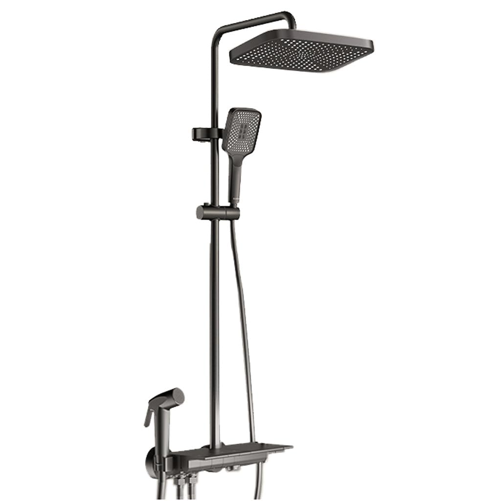 MOBYGKFY Bathroom Constant Temperature Shower Set Household Rain Booster