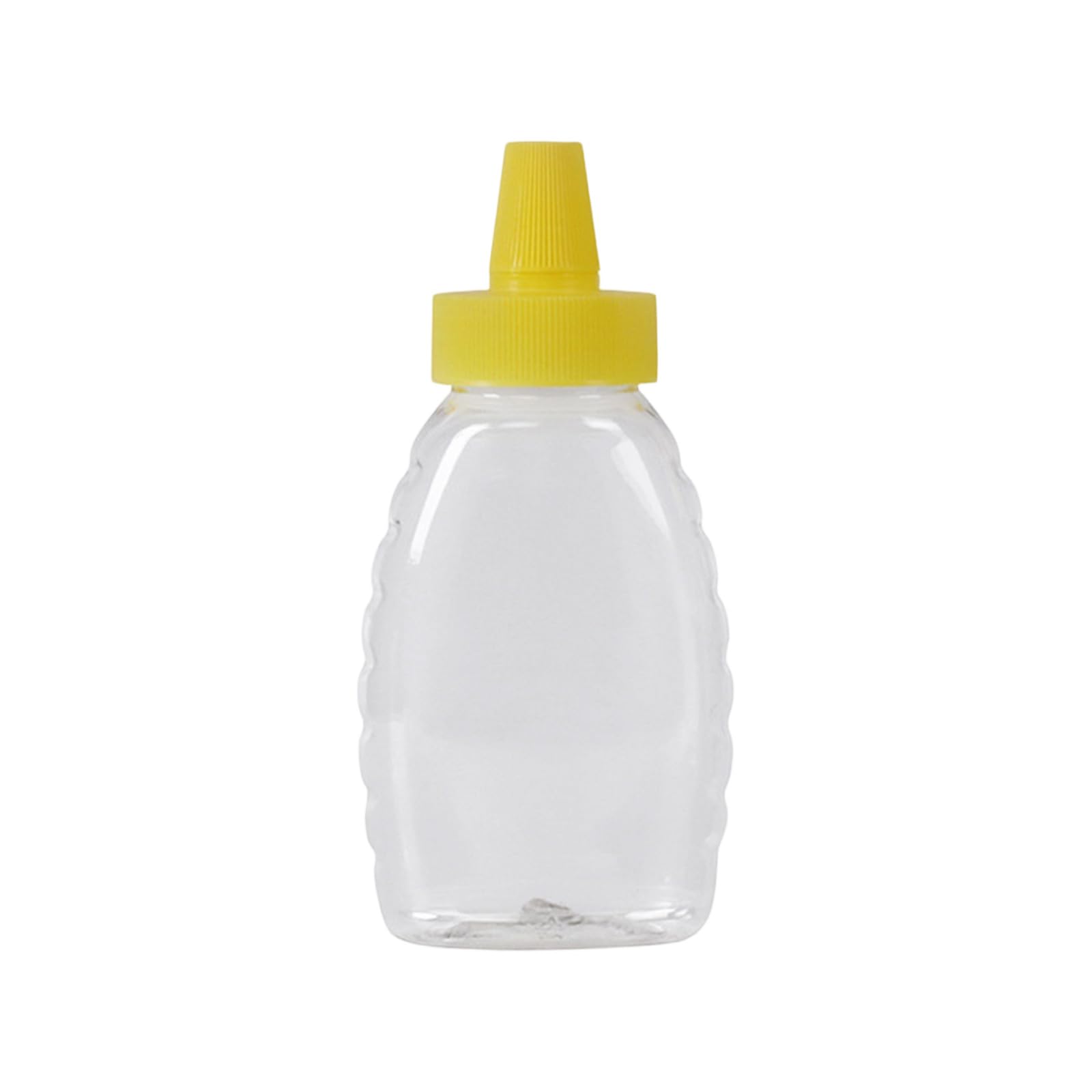 Kaeltsyn Clear Condiment Bottle with Tight Seal & Simple Grip Sauce Container Perfect for Home Cook & Catering Thickened Presentation Jar