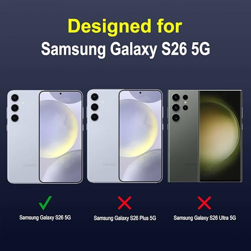 Image of Zapcase Back Case Cover for Samsung Galaxy S26 5G | Compatible for Samsung Galaxy S26 5G Back Cover | Liquid Silicon Magic Case with Camera Protection | Sapphire