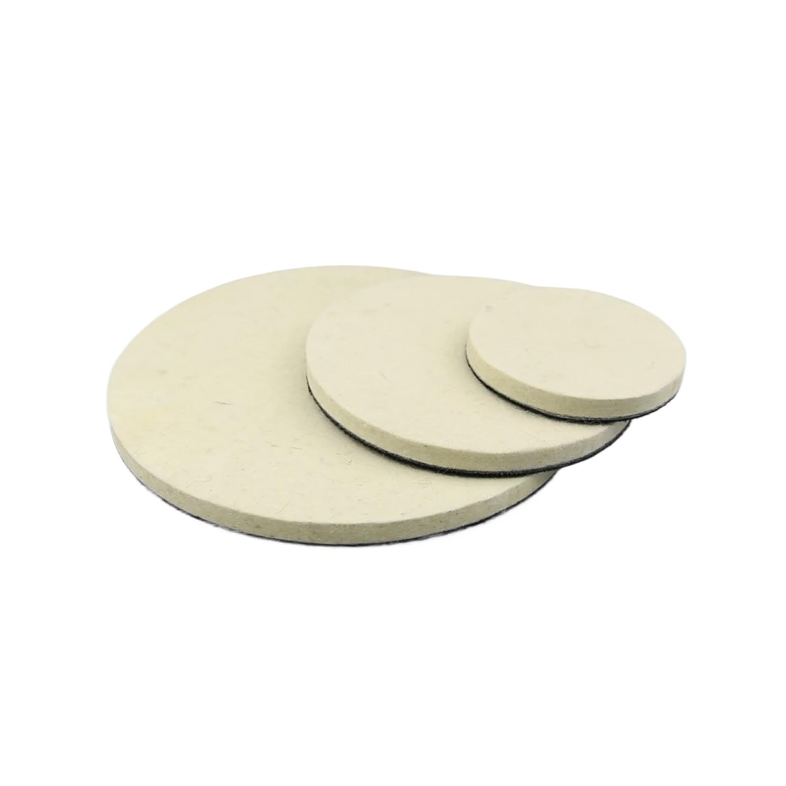 5 pz 2 "- 7" opzionale Floccaggio Feltro di Lana Ruota di Lucidatura Palla di Cera for Metallo Plastica Vetro Finitura A Specchio di Legno(4 inch 100mm)