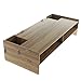 Produktbild Computer Monitor Riser Ständer, Desktop Ständer Bildschirmerhöhung Bildschirmständer aus Holz - Braun