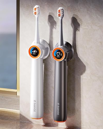 RANVOO AirJet X3 [AI Max Jet Clean] [Flossing & Sonic Brushing 2-in-1] Electric Toothbrush for...