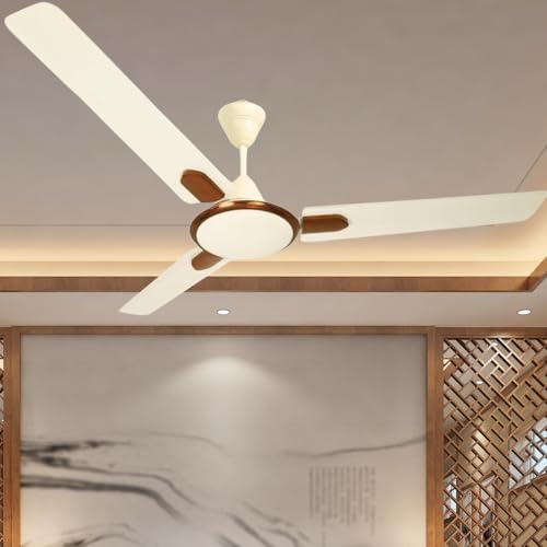 Image of Drumstone [𝟏𝟓 𝐘𝐄𝐀𝐑𝐒 𝐖𝐀𝐑𝐑𝐀𝐍𝐓𝐘 Ultra High-Speed Ceiling Fan with 3 Blades - Anti-Dust, Decorative Design, 100% Copper for Long-Lasting Comfort, Efficient Cooling, and Strong Airflow