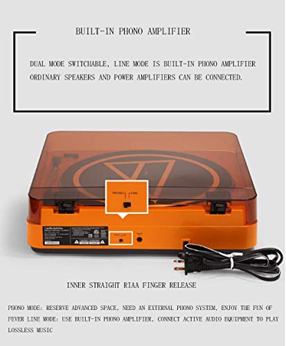 Disque Vinyle Lecteur Retro phonographes Automatique Bluetooth Turntable à Deux Voies stéréo magnétique Phono Automatique Entraînement Ceinture 33 45 réglable à Deux Vitesses - Les Beatles, Paul McCartney, John Lennon, RIngo Starr, George Harrison Disque Vinyle Lecteur Retro phonographes Automatique Bluetooth Turntable à Deux Voies stéréo magnétique Phono Automatique Entraînement Ceinture 33 45 réglable à Deux Vitesses – Image 8