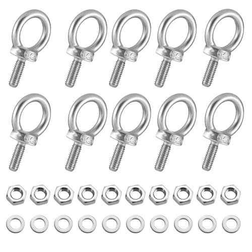 Bulloni E Dadi M6 Dadi A Occhiello Di Sollevamento 2 Pezzi - Foto 4