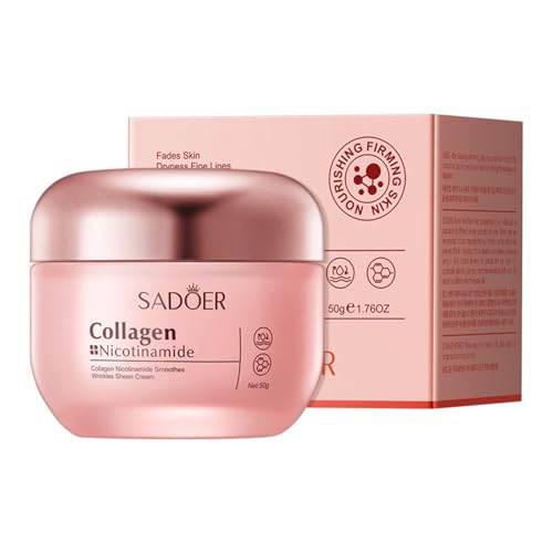 SADOER Collagen Niacinamide Firming Facial Creams Lotions,Face Moisturizers