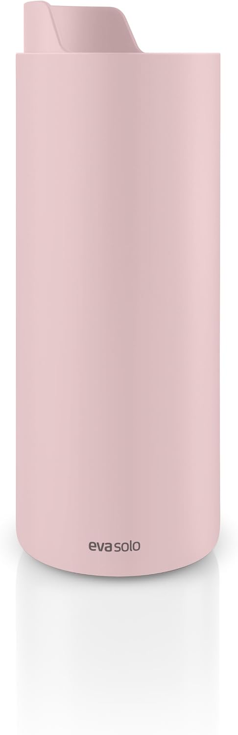 Eva Solo Urban to Go Cup, 90% Recycled Stainless Steel, Insulated Travel Mug, 11.83 oz (0.35L), Funky Ballerina, Leak-Proof, Hot 6 Hours/Cold 12 Hours, One-Handed Operation
