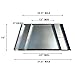 Fireplace Tray - Expandable/Adjustable Ash Pan