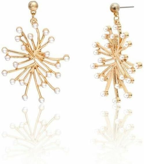 Elegant Korean Fashion Women Fresh Water Pearl Stud Gold Earrings Jewelry Affordable Matching Earrings Elegant Accessories Daily Wear Jewelry Sleek Minimalist Designs