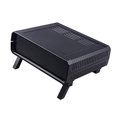 BAHAR Enclosure ABS Kunststoff Gehäuse mit Füße Tisch Project Plastik Kasten Elektronik Case Halbschalen Junction Box Desktop Smart Panel Netzwerktechnik Elektromedizinische Computer peripherie Cover