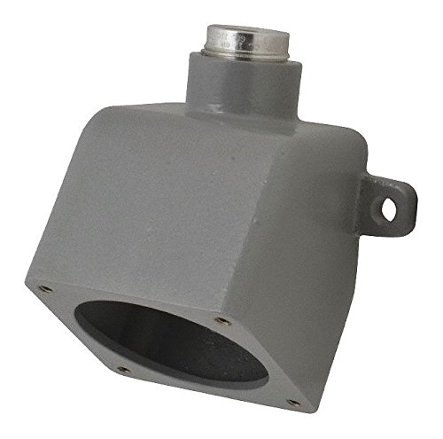 Hubbell KILLARK Back Box, Nonmetallic, 30 Amps, Box Type: Dead End, 15° Angle