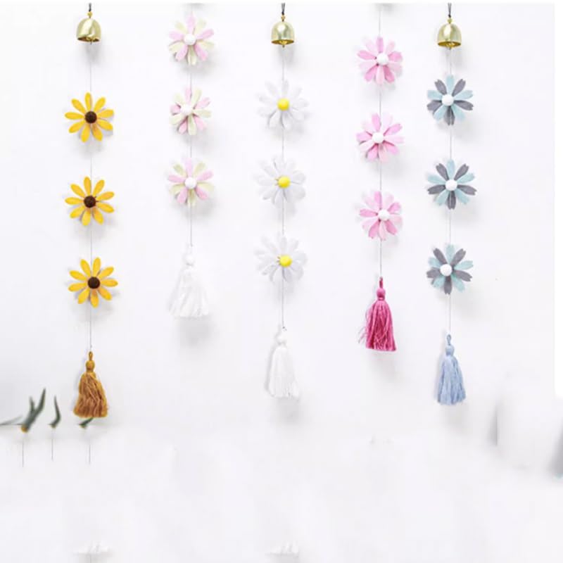Pendentifs chambre fleurs et carillons éoliens suspendus design - 6