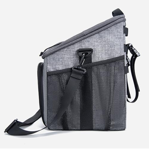 Cesta de perro para bicicletas, Cesta de bicicletas para perros - Accesorios de fijación desmontables Llevar una bolsa transpirable para playa Mountain Camping