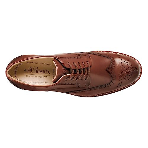 Samuel Hubbard Tipping Point - Shoes for Men - Smooth Leather Lining - Blind Eyelets - Leather Lining Whiskey Tan 11 EE - Wide 5