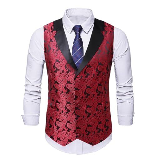 Chaleco de traje de hombre ideal para bodas sofisticadas y eventos de gala 5
